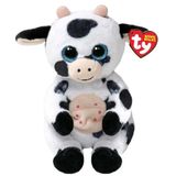 Omz Ty Beanie Bellies Oturan Peluş İnek Herdly 21Cm Kız Erkek Çocuk Oyuncak Eğitici Oyuncaklar