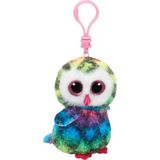 OMZ Ty Beanie Boo´s Owen Baykuş Peluş Anahtarlık Kız Erkek Çocuk Oyuncak Eğitici Oyuncaklar - Çok Renkli