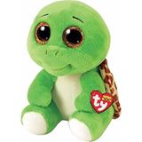 OMZ Ty Beanie Boos Peluş Kaplumbağa Turbo 15CM Kız Erkek Çocuk Oyuncak Eğitici Oyuncaklar - Çok Renkli
