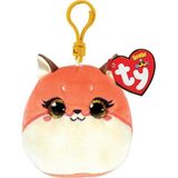 OMZ Ty Squishy Beanies Peluş Tilki Anahtarlık Roxie Kız Erkek Çocuk Oyuncak Eğitici Oyuncaklar - Çok Renkli