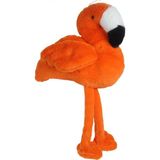 OMZ Uyku Arkadaşı Flamingo Peluş Turuncu 58CM Kız Erkek Çocuk Oyuncak Eğitici Oyuncaklar - Çok Renkli