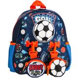 Omz Vest Futbol Mini Sırt Çantası Lacivert Kız Erkek Çocuk Oyuncak Eğitici Oyuncaklar