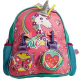 Omz Vest Unicorn Pembe Turkuaz Mini Sırt Çantası Kız Erkek Çocuk Oyuncak Eğitici Oyuncaklar