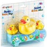 Omz Vinyland Vinil Ördek Ailesi Banyo Oyuncakları 661778 Kız Erkek Çocuk Oyuncak Eğitici Oyuncaklar