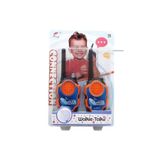 OMZ Walkie Talkie Telsiz Pilli Telsiz Kız Erkek Cocuk Egitici Öğretici Oyuncaklar Naturel