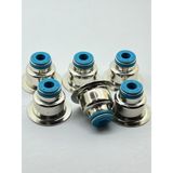 On-All Subap Lastiği Sızdırmazlık Keçesi 16 ADET Fkm ON_S12 Mavi 8 x 14,2/33,8 x 10,1 x 25,5 - 3957912