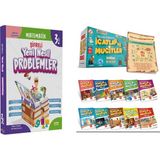 On Burda Yayınları 3. Sınıf Yeni Nesil Problemler + Model Yayınları İcatlar ve Mucitler 10'lu Hikaye