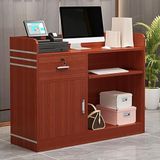 Ön Büro Resepsiyon Sayacı Perakende Sayaç Ödeme Çekmeceli Kasiyer Ofis Soyunma Masası, Salon ve Ofis için Kilitlenebilir Çekmeceli Ahşap Resepsiyon Masası Resepsiyon Ro için Ön Sayaç Masası