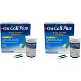 On Call Plus 2 Kutu (100 Ölçüm) Kan Şekeri Ölçüm Stribi Ergonomik Tasarım ve Konforlu Kullanım
