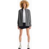 On Court Jacket Iki Tonlu Iridesan Relaxed Fit Tenis ve Günlük Kadın Ceket - Gri