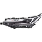 Ön Far Sol - Ledli Toyota Corolla 1.4L 1Ndtv Nde180 17-18. 1.6L 1Zr-Fe Zre181 17-18. 1.33L 1Nr-Fe Nr E180 17-18