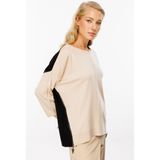 On Fashıon Bayan Kazak 45380 Bej - XL