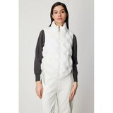 On Fashion Kadın Ekru Şişme Yelek 60997