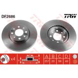 Ön Fren Aynası Doblo 01 Albea Ym Punto 01 Brava Bravo-strada 1.3mtj 06 257x20x4dlxhavalı