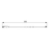 Ön Fren Balata Fişi Ikaz Kablosu Astra H-Zafıra B 04 Vectra C 1.9-2.0-2.2 Gts 04 300MM 13116560-6235647