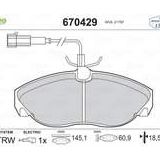 ON FREN BALATASI DUCATO 10 / 14 1,9D / TD 2,0 2,8D / TD 99 VALEO