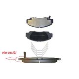 Ön Fren Balatası Honda Civic 1.4-1.6-1.8 Hb-Sedan Fd6 2006-/ Civic Fb7 2012-/ Honda Frv Mga-55606