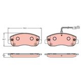 ÖN FREN BALATASI RENAULT MASTER III 10> / OPEL MOVANO B 10> / NISSAN NV400 11>