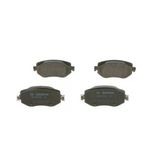 Ön Fren Balatası Renault Megane Iv 15 Tüm Motor Tipleri G:129MM Y:58.4 mm K:18MM 410603407R-WVA22610-410605929R
