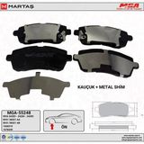Ön Fren Disk Balata ( Ford Fiesta 2008-)( / Mazda 2 2008/2012 / Suzuki Swift 2010/) Mga-55248