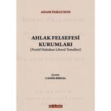 On İki Levha Yayınları Ahlak Felsefesi Kurumları - Adam Ferguson