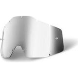 On Off Moto Motosiklet Kask Enduro Lens - Gümüş