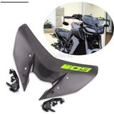 On Off Moto Yamaha MT09 Fz-09 2017-2020 Spor Ön Cam Rüzgar Deflektör - Sarı