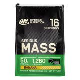 ON Optimum Nutrition Serious Mass Muz Aromalı 5.45kg 16 Servis