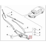 Ön Sılecek Mekanızması Motorsuz Egea 15> - 51984454Ad.