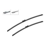 Ön Silecek Süpürge Takımı Opel Astra J 10 20 625 725 Aerotwın-Flatblade-Muz Tipi
