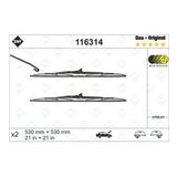 Ön Silecek Süpürgesi Takım Passat Volvo S70 V70 Transporter T4 530 530 Mm