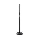 On Stage Stands MS7201B Round Base Mikrofon Standı - Siyah