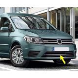 Ön Tampon Alt Izgara Siyah Tip Kromsuz 2K5853677 VW Caddy ile uyumlu 2016-2020