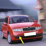 Ön Tampon Sağ Köşe Bandı Çıtası 6Y0807718 Skoda Fabia 1 ile uyumlu 2000-2004