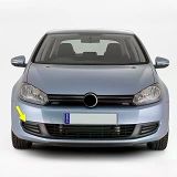 Ön Tampon Sağ Sis Farı Izgarası Sissiz 5K0853666A VW Golf 6 ile uyumlu 2009-2012