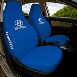 Ön ve Arka Koltuk Hyundai Uyumlu Oto Servis Kılıfı – Mavi Penye Kumaş Takımı