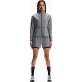 On Weather Jacket Lumos Reflektif Su Itici Kadın Koşu Ceketi - XL - Gri