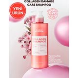 Onarıcı Kolajen Şampuanı KUNDAL Rich Perfume Collagen Damage Care Shampoo 400ml (Cherry Blossom)