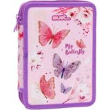 Onas Çift Katlı Kalemlik Içi Dolu 15X5X21 My BUTTERFLY31 Parça