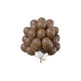 Onay Store 25 Adet Kahverengi Balon - Doğum Günü Konsepti - Parti Malzemeleri - Bride To Be Malzemeleri
