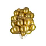 Onay Store 4 Adet Metalik Gold Balon - Doğum Günü Konsepti - Parti Malzemeleri - Bride To Be Malzemeleri