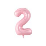 Onay Store Folyo Balon 2 Rakamı Helyum Balon 76 Cm Pembe Renk - 2 Yaş Balonu -doğum Günü Parti Seti Malzemeleri
