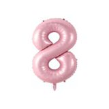 Onay Store Folyo Balon 8 Rakamı Helyum Balon 76 Cm Pembe Renk - 8 Yaş Balonu -doğum Günü Parti Seti Malzemeleri