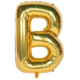 Onay Store Folyo Balon B Harfi Helyum Balon 100 Cm Gold Renk - B Harf Balon - Harf Folyo Balon - B Harfli Balon