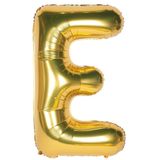 Onay Store Folyo Balon E Harfi Helyum Balon 36 Cm Gold Renk - E Harf Balon - Harf Folyo Balon - E Harfli Balon