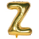 Onay Store Folyo Balon Z Harfi Helyum Balon 36 Cm Gold Renk - Z Harf Balon - Harf Folyo Balon - Z Harfli Balon