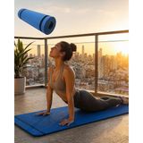 Onba 10 mm Spor ve Kamp Matı Çift Taraflı Kullanım Kaymaz Yüzey Hafif ve Dayanıklı - OB2795-5342 - Çok Renkli