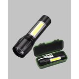 Onba 4 Mod Şarjlı Işıldak | Ultra Güçlü Cree LED | Su Geçirmez Alüminyum Gövde - OB8952-1662 - Çok Renkli