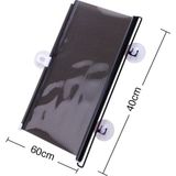 Onba Araba Araç Içi Katlanabilir Araç Oto Ön Cam Güneşlik Branda 40X60CM-(5775) - OB2599-9421 - Siyah