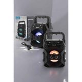 Onba Işıklı Bluetooth Hoparlör Müzik ve Renkli Işık Taşınabiilir - OB1087-7585 - Çok Renkli